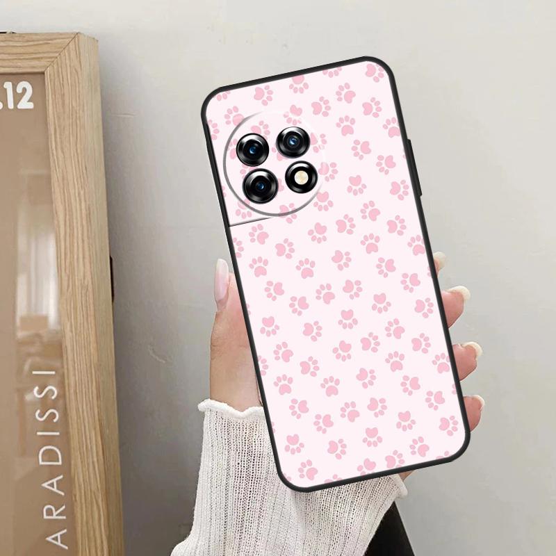 Cat Dog Paws Case For OnePlus Nord 5 CE 2 3 4 Lite N20 N30 OnePlus 15 R 13R 12R 10R 13T 10T 11 12 13 Cover