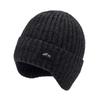 Unisex Ear Protection Beanie with Thermal Lined,Leisure Warmth Knitted Skull Cap for Outdoor Cold Weather,Suitable for Daily Use