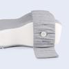 Orthopedic Knee Support Pillow Breathable Washable Cover Memory Foam Thigh Cushion for Resting and Side Sleeping