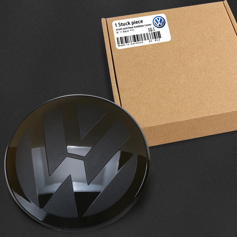 Dla VOLKSWAGEN VW Dla VW Volkswagen Golf MK6 MK7 MK8 TIGUAN POLO Naklejka z Logo do Modyfikacji Samochodu Nie Wpływa na ACC Emblem Przedni Tylny