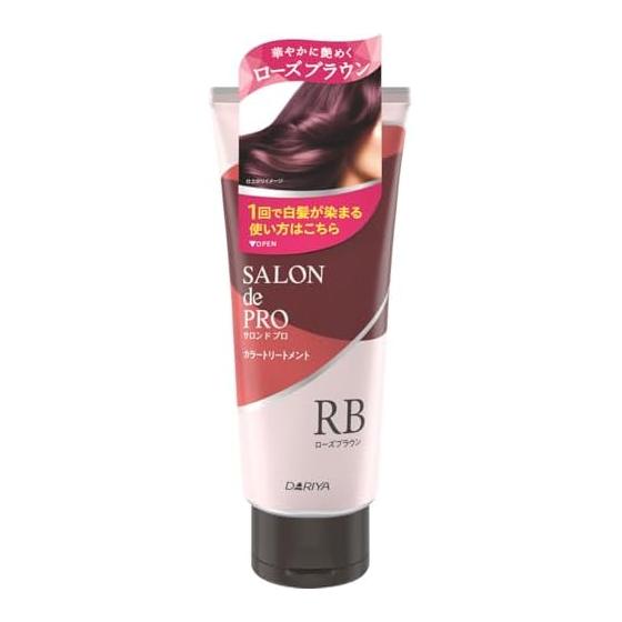 Salon de Pro Краска для седых волос Color Treatment Rose Brown 180 г