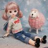 30 CM Mini Mobile 23 Bambole Snodate Ragazze Giocattolo 3D Grandi Occhi BJD Principessa Abiti Completi Collezione di Abiti Per Bambini Regalo bambola