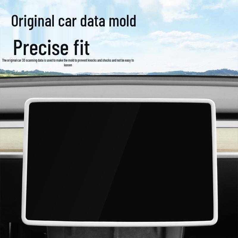 Tesla Model 3/Y Navigation Screen Silicone Protective Frame
