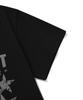 FALLETT [23Ss] Self-Love Crop Short Sleeve Tee Black
