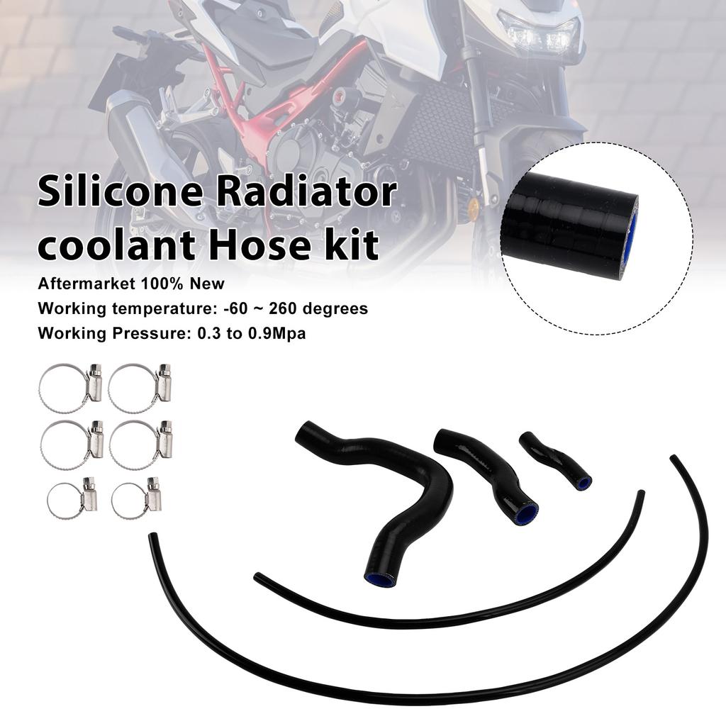 Silicone Radiator coolant Hose For Honda CB750 Hornet XL750 Transalp 23-25