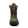 Men's everyday outdoor cotton boots, snow boots, hiking boots with fleece lining, warm high-top lace-up, waterproof upper