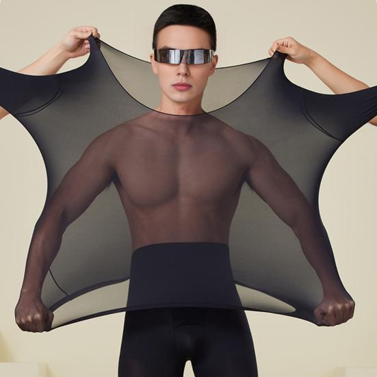 Long Johns Thermal Underwear for Men Ultra Lightweight Base Layer Top And Bottom Set for Cold Weather