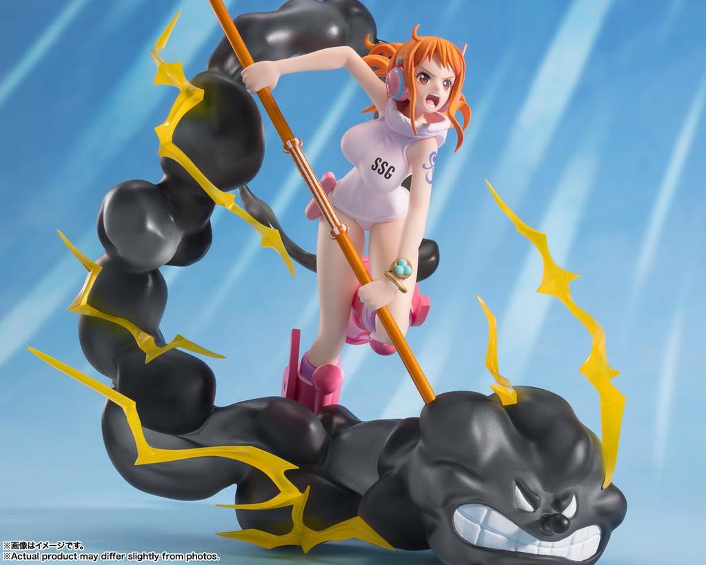 TAMASHII NATIONS Figuarts ZERO ONE PIECE [Super Fierce Battle] Nami -Thunder- Approx. 170mm PVC & ABS Pre-painted Finished Figure
