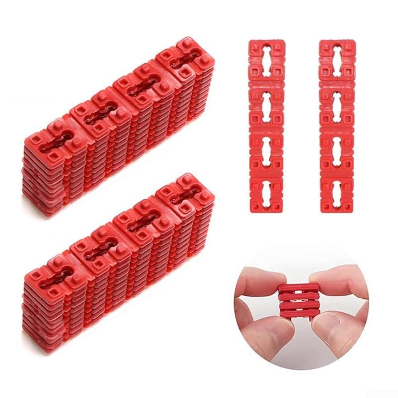 48pcs Plastic Outlet Shims Insulating Spacers Safe & Easy Installation Insulating Socket Spacers for Electrical Socket