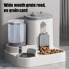 Automatic Pet Feeder Cat Feeder with Water Dispenser 2-in-1 Large Capacity Self Feeding Device for Small Medium Dog Puppy Kitten