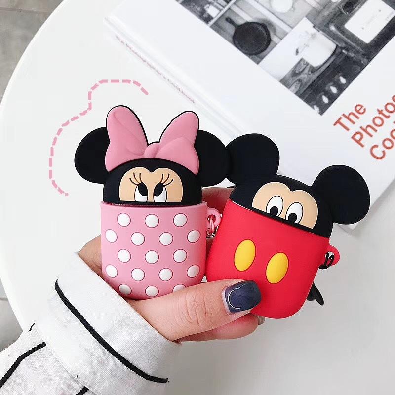 Japan and Korea Cute Cartoon Winnie AirPods Pro Protective Case 1/2 Bluetooth Wireless Headset Case 3rd Generation Soft Silicone