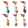 Conch Keychain Ocean Element Healing Colorful Shell Bag Charm Colorful Key Holder Backpack Accessories