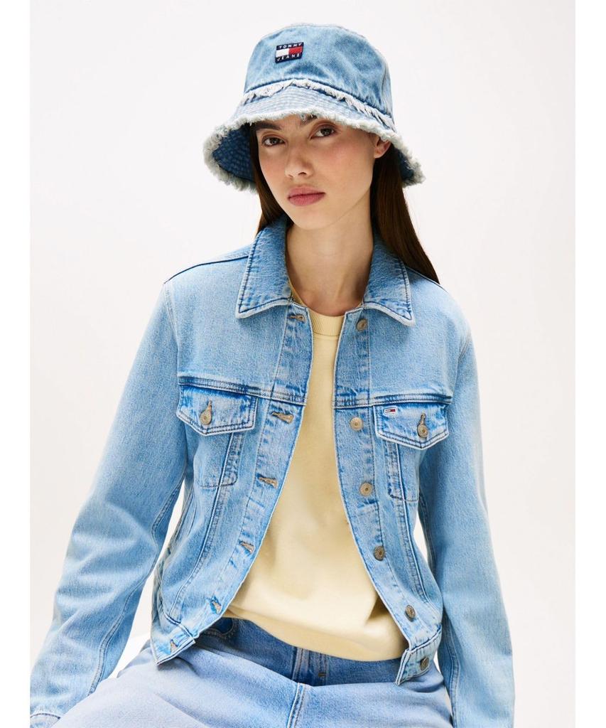 (Tommy Hilfiger) TOMMY HILFIGER Heritage Denim Bucket Hat AW17310 FREE Blue 1AA