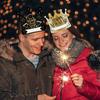 Q1FD Pack Of 6 New Year Crown Hat Thick Paperboard Comfortable Headwears Elegant 2026 Celebration Accessories