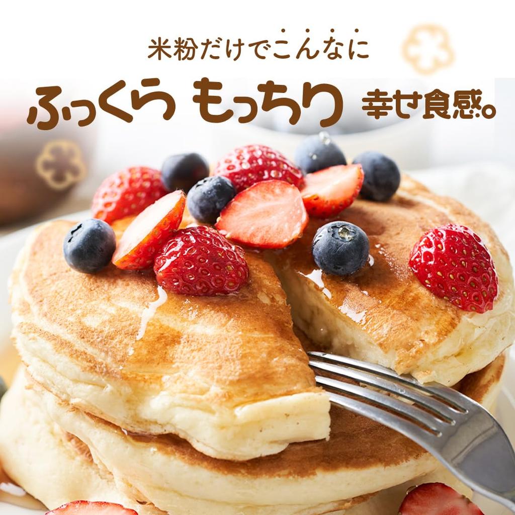 D'sTs Rice Flour Hotcake Mix 6 Pack 100g Allergen-Free Gluten-Free Suitable for Babies Late Stage