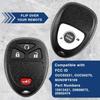 KeylessOption Just The Case Keyless Entry Remote Key Fob Shell