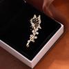 Orecchini Orecchini a Bottone Integrati Clip per Cartilagine Auricolare Rivetti Floreali Personalizzati di Lusso Orecchini Pendenti a Forma di Serpente Orecchini Premium