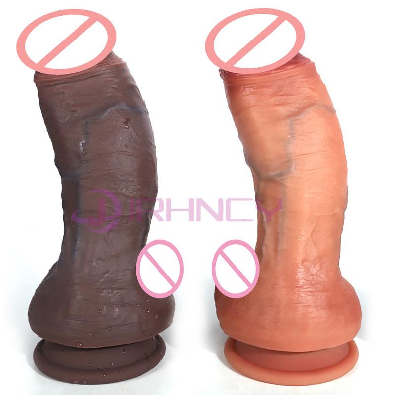 Super Realistic Dildo For Women Huge Silicone Penis Female Masturbation Fake Dildo with Suction Cup Adult Sex Games No Vibrator