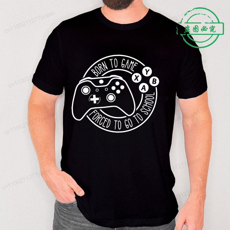 Mens Game Controller Graphic Short Sleeve TShirt Breathable Gamer Gaming Printed Tops Tee for Women Summer Casual Sportswear