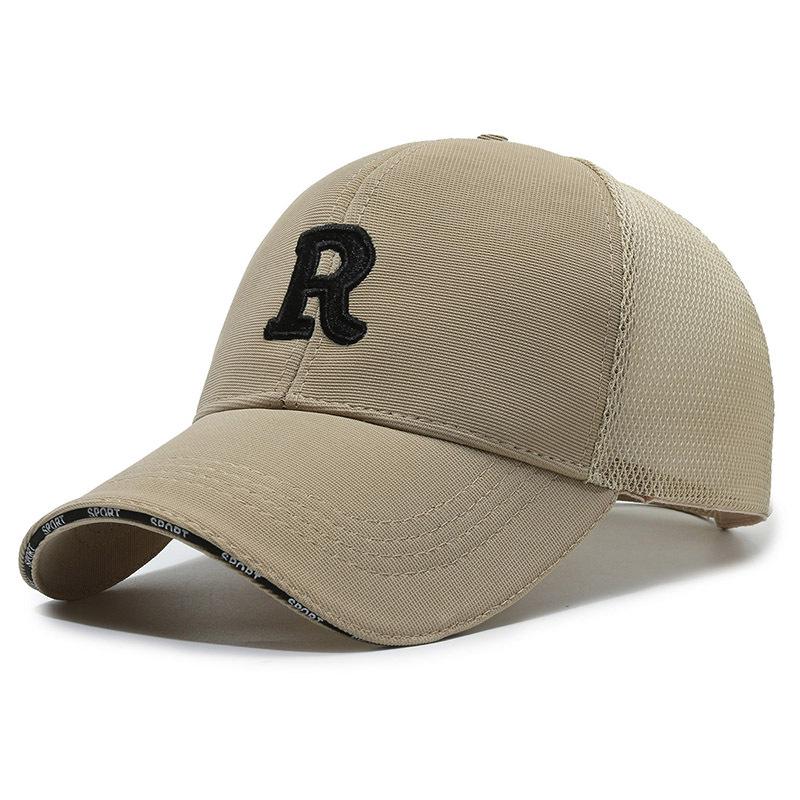 Hat New Summer Men and Women Korean Version of the Outdoor Embroidery Baseball Cap Staircase Cloth Hundred with Letters Duck Tongue Hat Sun Hat