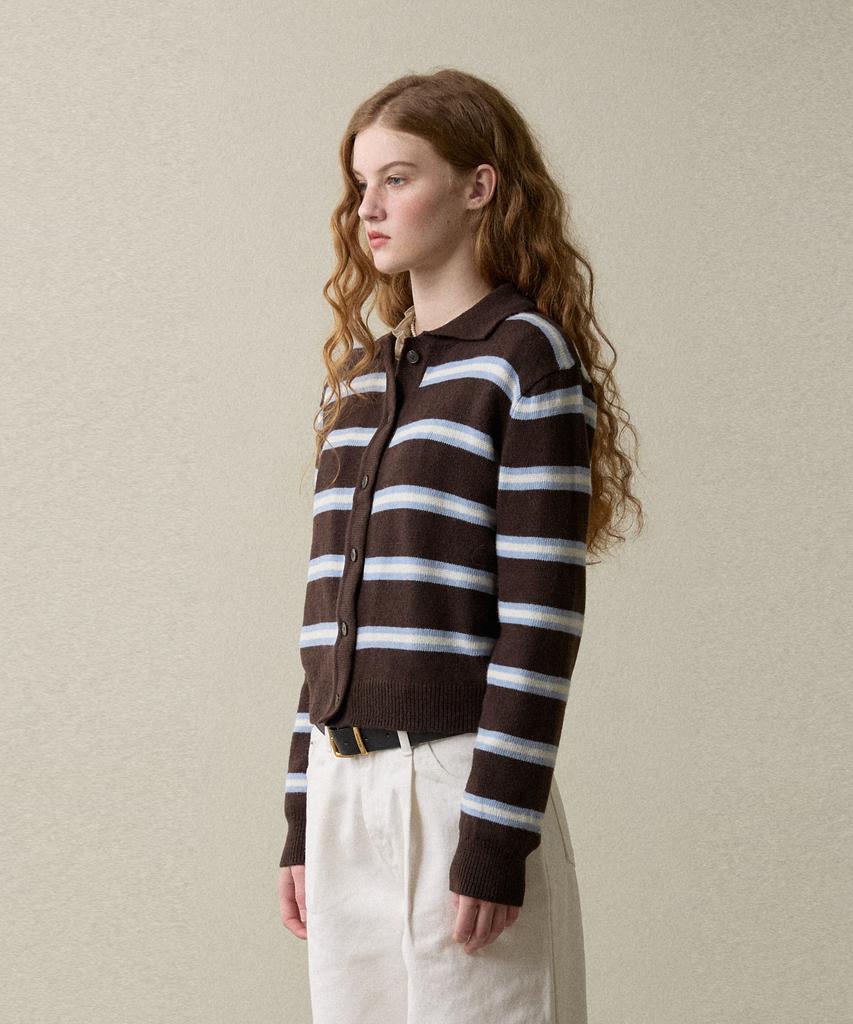 Opendoorstudio Combi Cardigan Brown