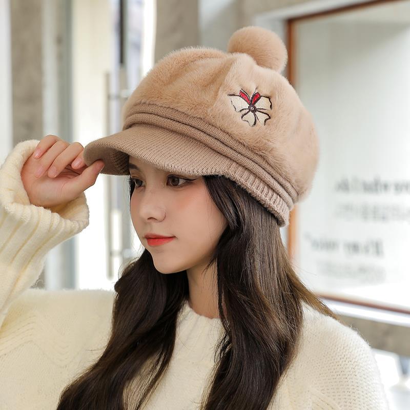 Вязаная шерстяная шапка-шарф — фото 3