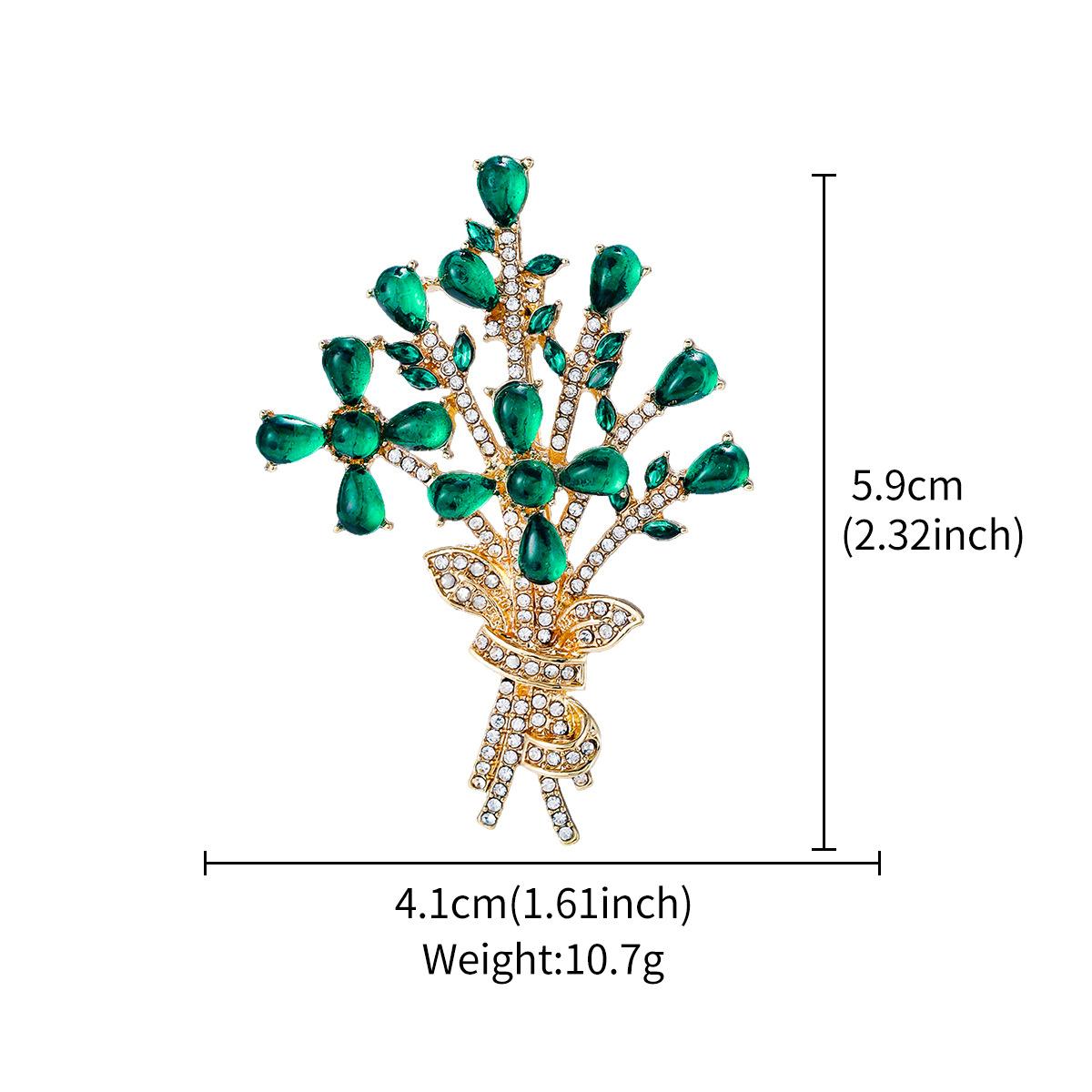 

Премиальная брошь-букет Женская летняя застежка ципао Ювелирные изделия Оптом Украшение для шляпы Фиксированные металлические аксессуары