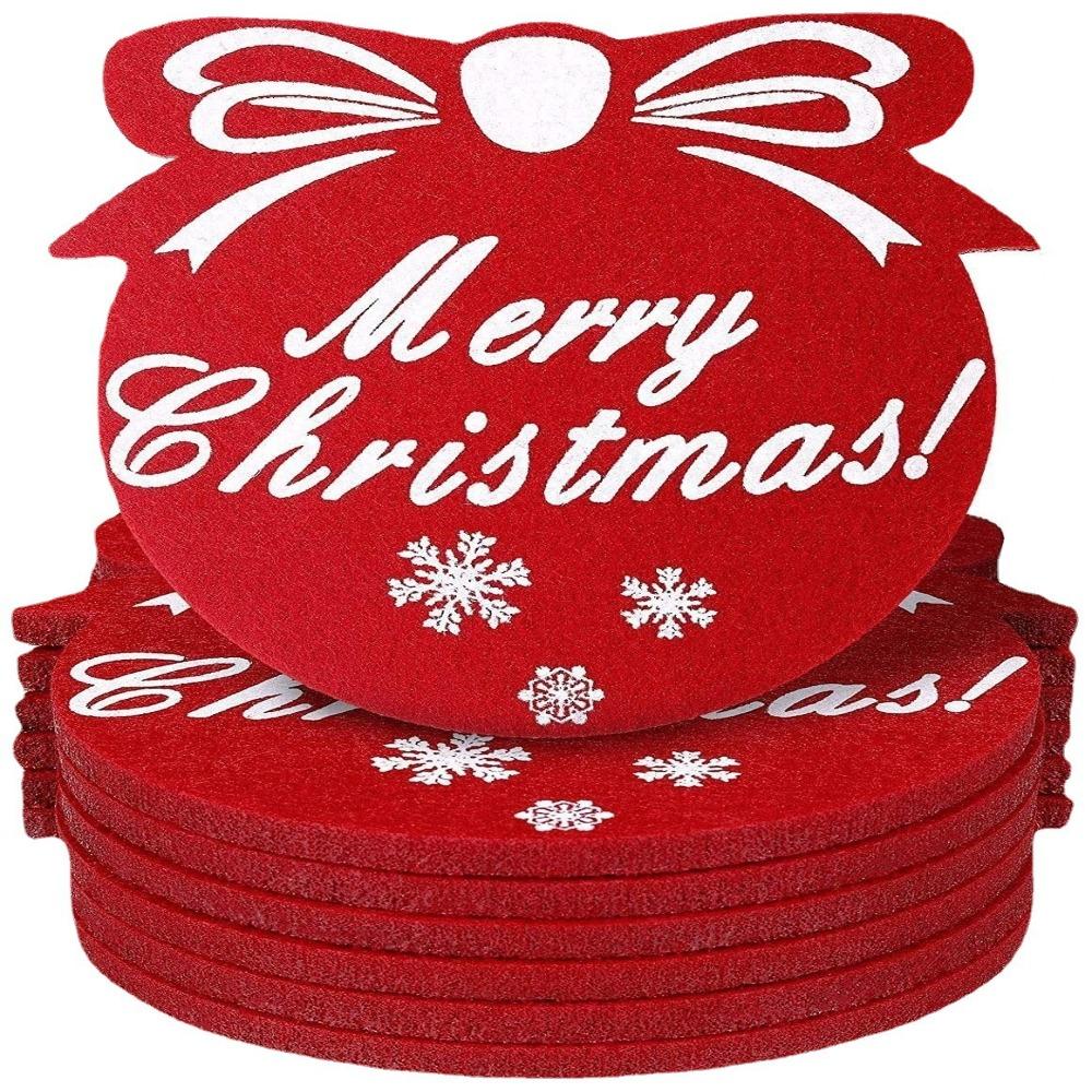 2PCS Absorbent Placemats Heat Insulation Coasters Table Accessories Cup Mat  Gifts