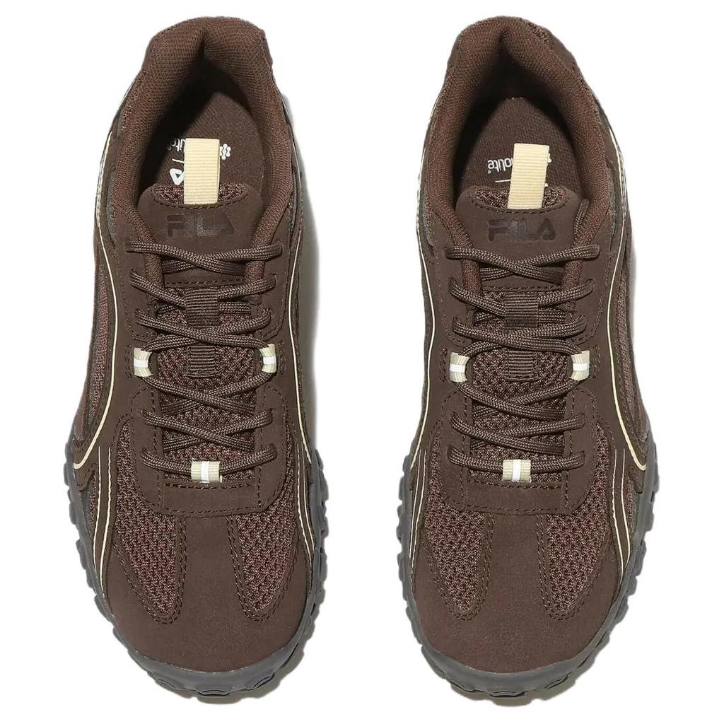 New FILA Eschape Abrasion Resistant Low top Chunky Sneakers Unisex Brown 1XM02361G-200