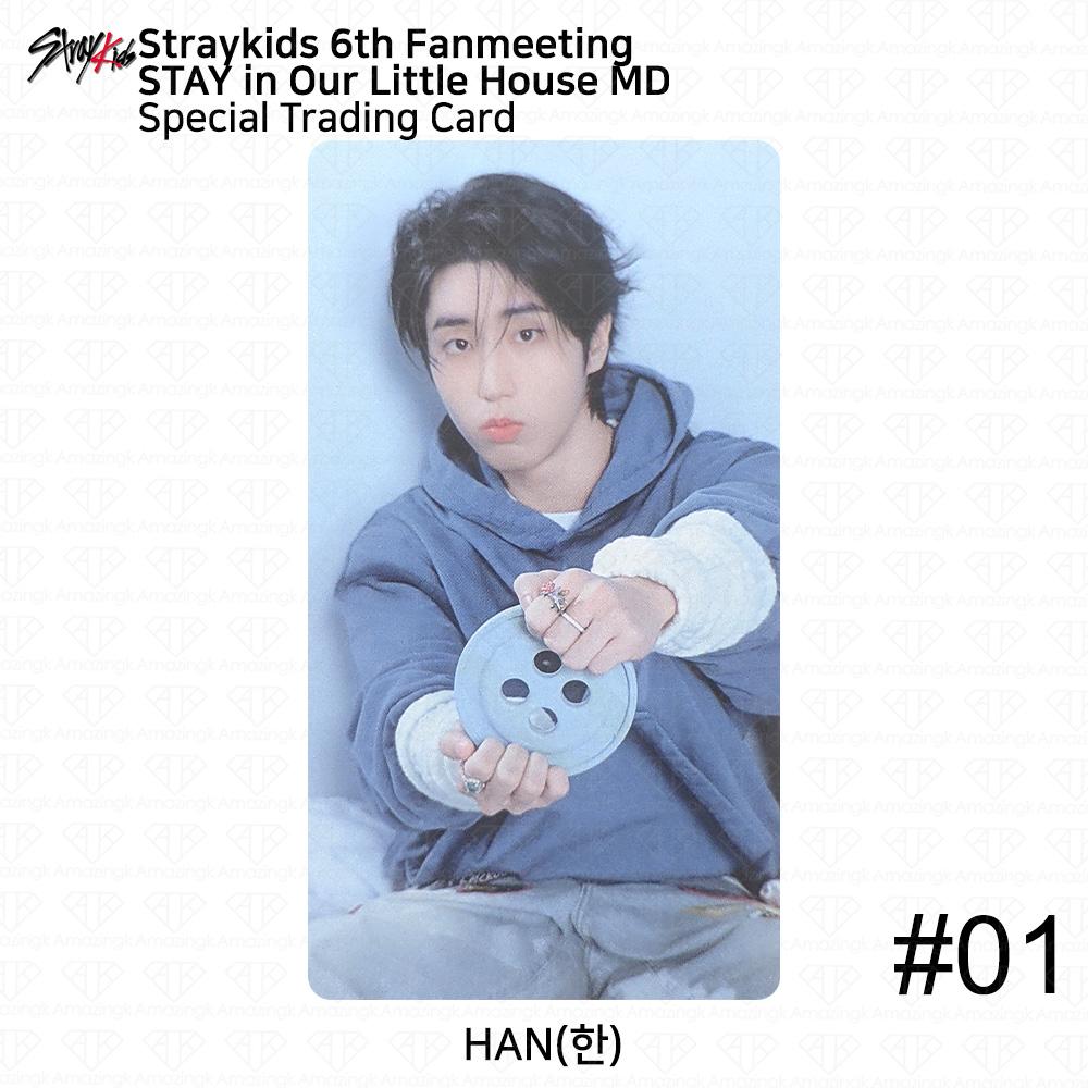 STRAY KIDS 6th Fanmeeting STAY in Our Little House MD Special Trading Card