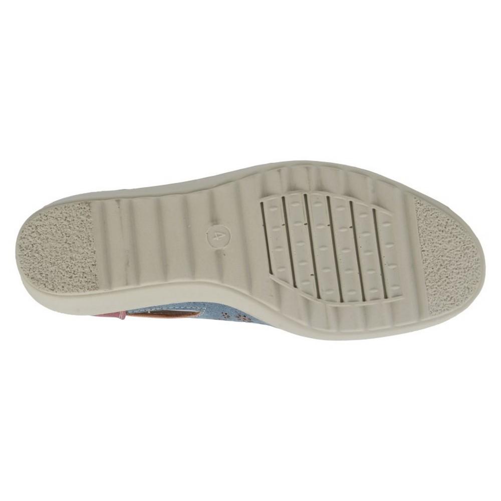 Boulevard Womens/Ladies Peep Toe Casual Shoes