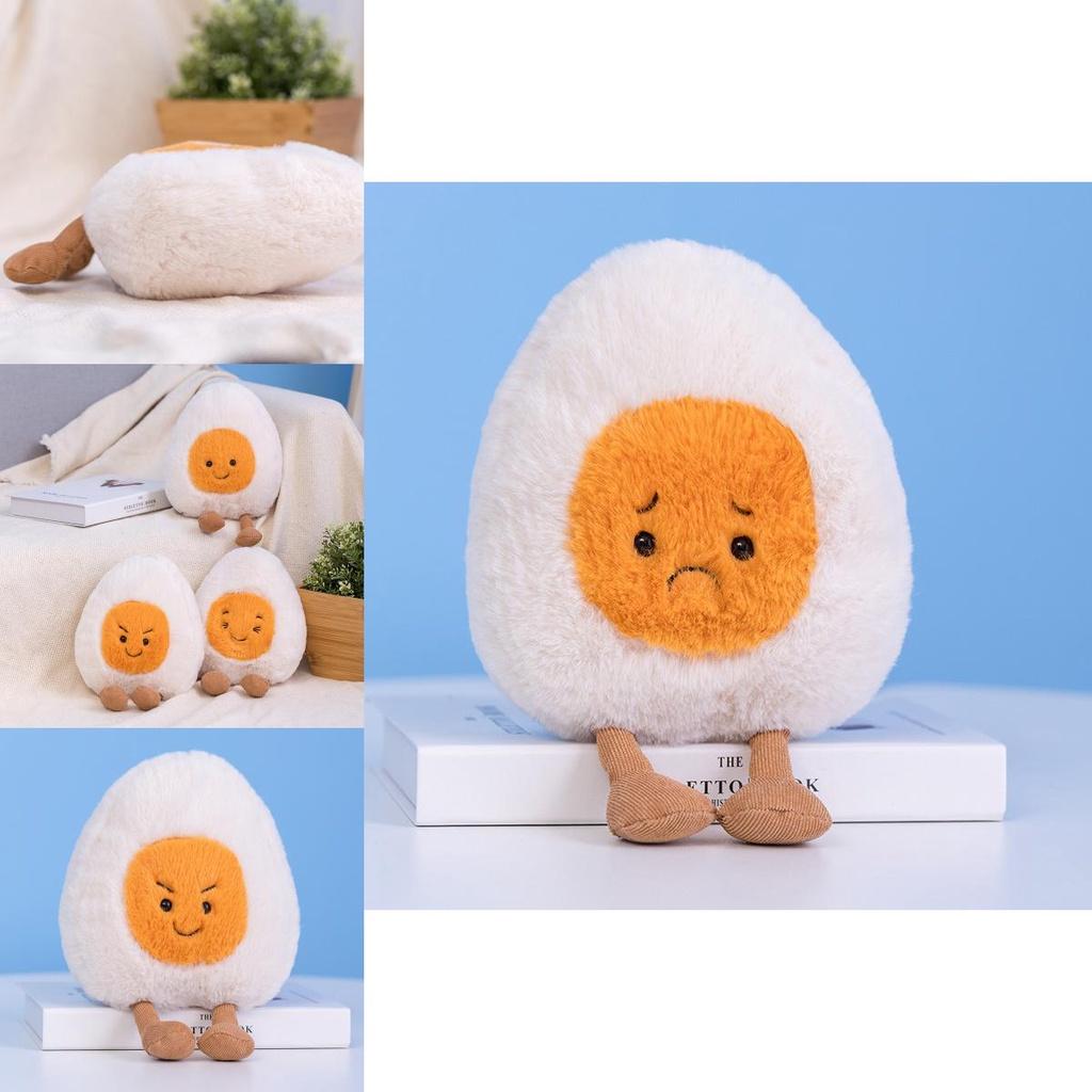 Peluche Carino Uovo Sodo Bambole Famiglia Uova Per Divertimento E Comfort