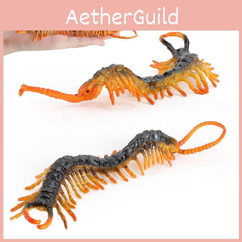 High Quality Static Centipede Figurine For Children Educational Playtime Fun