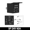 JD1914 40A 12V/24V SPDT Waterproof Car Relay 4/5 Pin Auto Switch Starter Kit for Car Boat Tractor Truck Motorcycle Relays 5