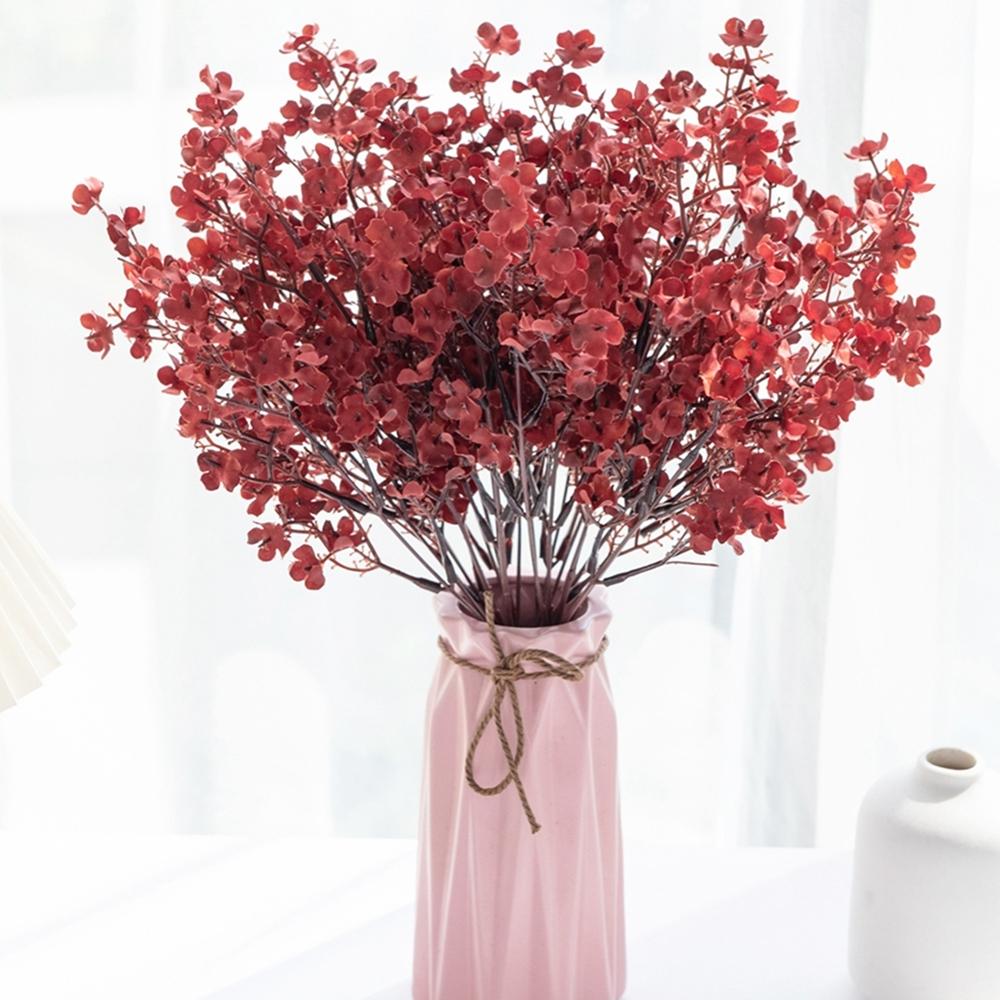1/3pcs Artificial Flowers Silk Gypsophila Home Archway Table Outdoor Garden Wedding Bridal Bouquet Festival Party DIY Gift Decor