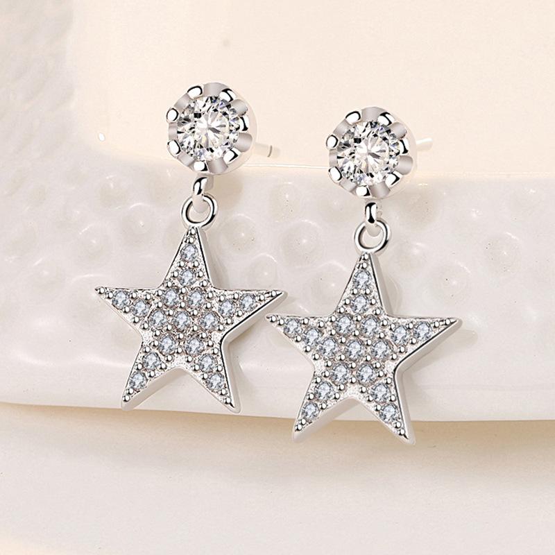 Lindon Copper Alloy Zircon Earrings Drop Earrings For Women Wedding Party Gifts