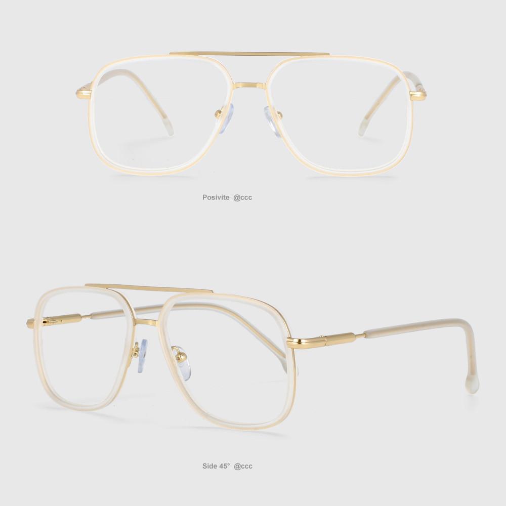 53947 Plastic Titanium Men Women Anti Blue Light Glasses Frames TR90 Fashion Computer Eyeglasses
