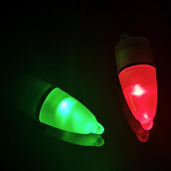 10Pcs/Set ABS Bait Alarm Bell Luminous Dual Bell Tear Resistant Fishing Bell Alarm for Fishing Rod