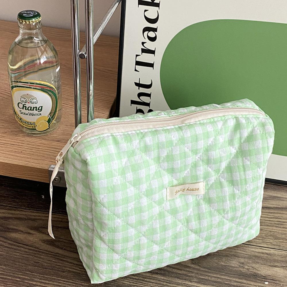 Women's Large Capacity Cosmetic Bags with Zipper Casual Storage Bag Clutch Bag Small Handbags Outdoor Travel Accessories