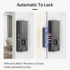 For Tuya App Compatible Smart Invisible Door Lock for Indoor For Wooden Doors with Multiple For Unlock Options