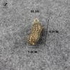 Solid Brass Peanut bell Ornaments Copper Figurines Feng Shui Desk Decoration Home Decor Accessories Keychain Pendant gifts