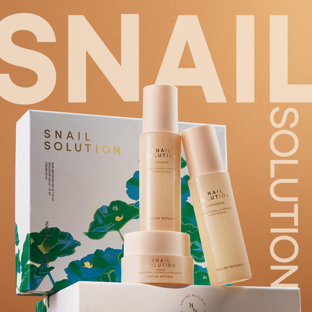 Эссенция Nature Republic Snail Solution (40мл)