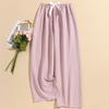 Women's Casual Fashion Sleep Pants Striped Loungewear Pants Wearable As Outerwear High-Waisted Pants