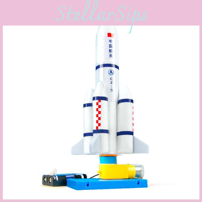 Science Experiment Diy Rocket Model Kit For Childrens Educational Handson Stem Activity