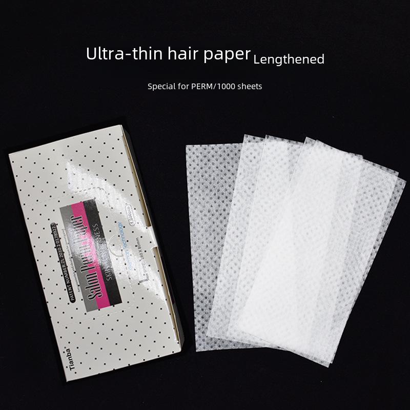Aiwen Ultra-Thin Disposable Perm Paper for Hot/Cold Hair Treatments