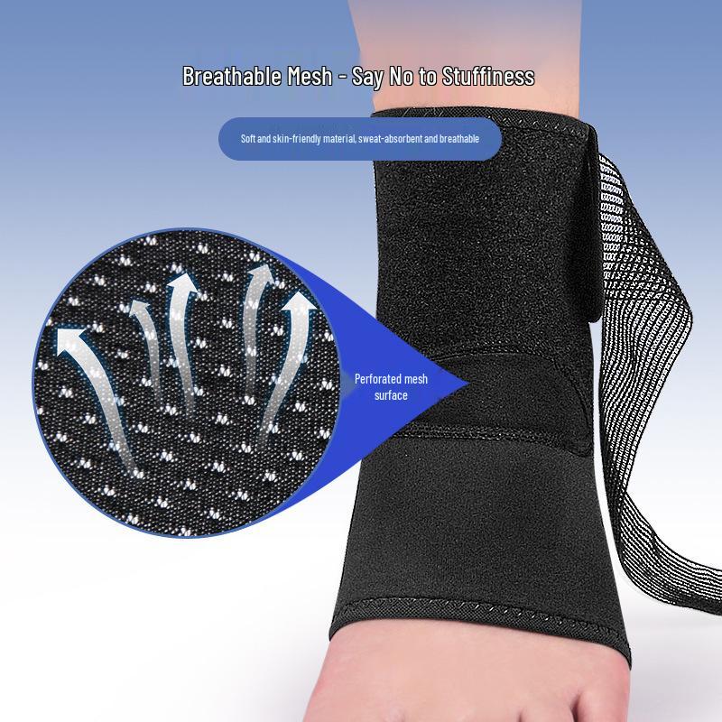 Breathable Thin Ankle Brace for Sports - Compression Support for Running, Football, and Protection