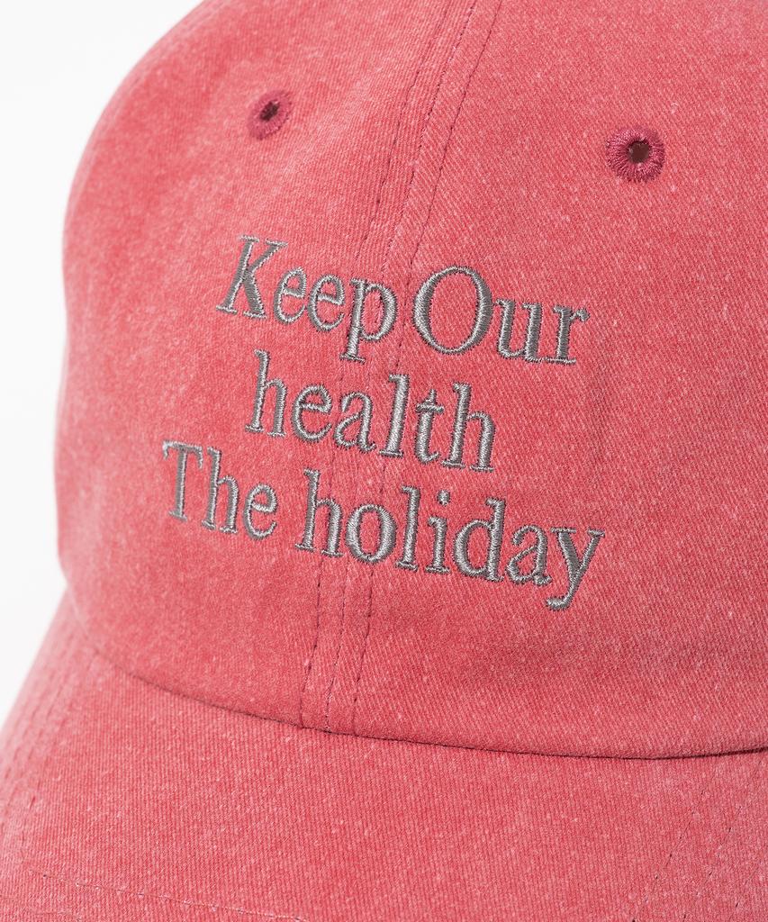 MILLO ARCHIVE Holiday Signature Ball Cap [Vintage Red]
