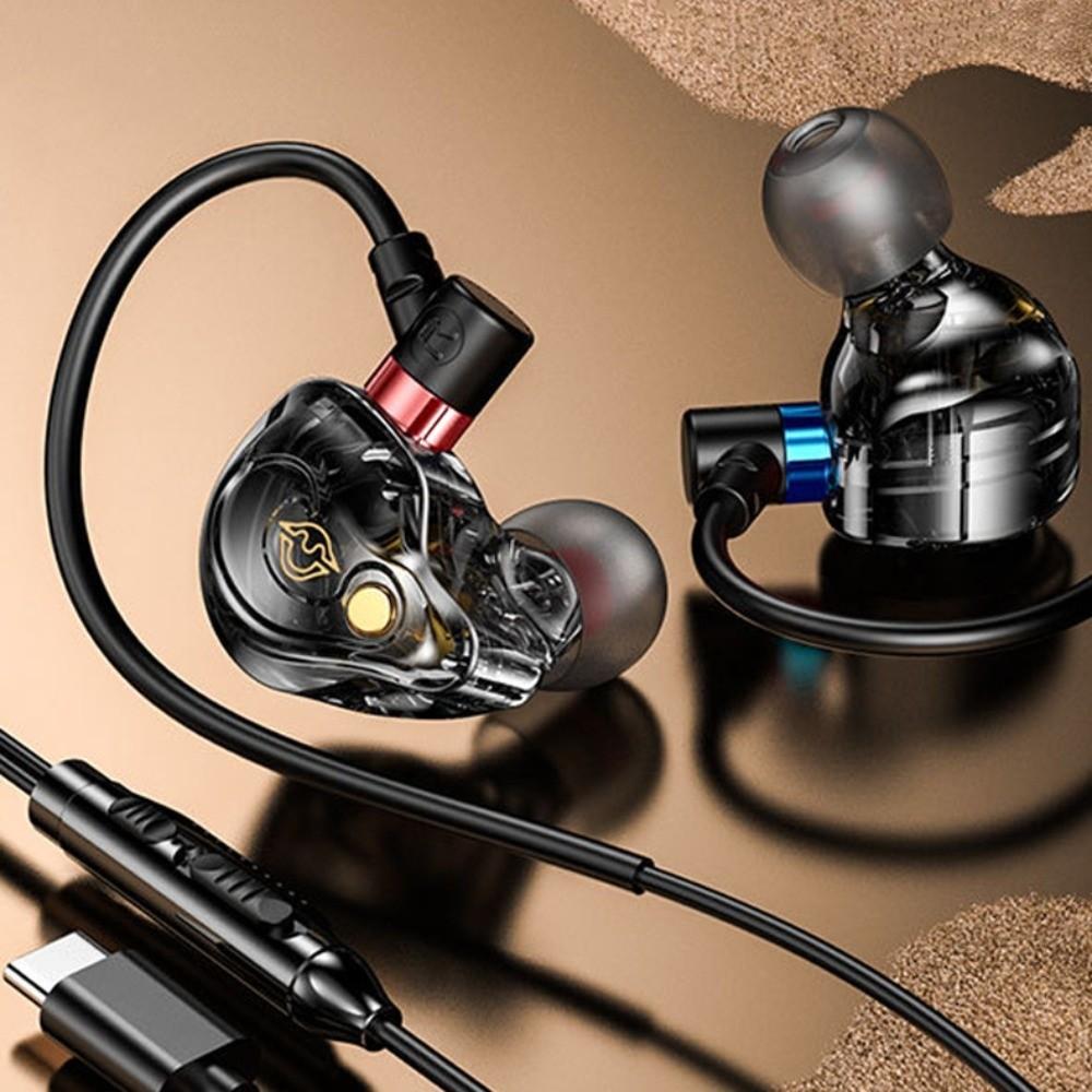 Deep Bass Wired Headset in-Ear Earpiece Headset Wired Earphone Mobile Phone/Tablet/Computer