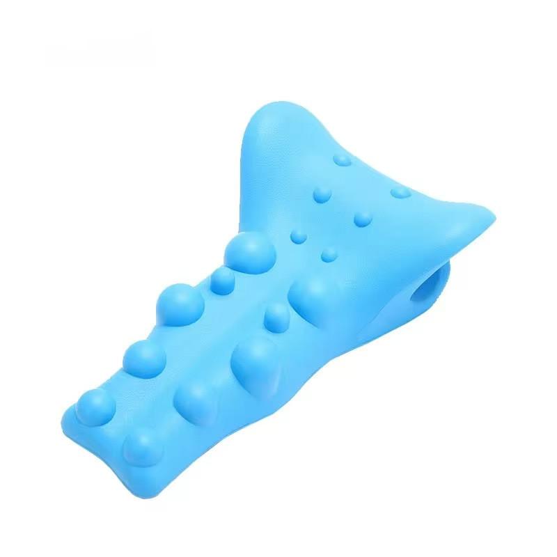 

Scapula Massager Relax Promote Blood Circulation Scapula Stretching Muscle Relaxer Acupoint Point Massager Pillow HealthBenefits синий