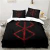 Fashion 3D Printed Anime Berserk King Twin Double Child Bedding Set Microfiber or Polyester Duvet Cover Set Home Textiles